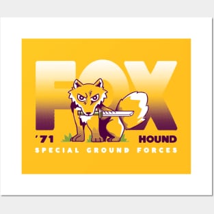 FOXHOUND Posters and Art